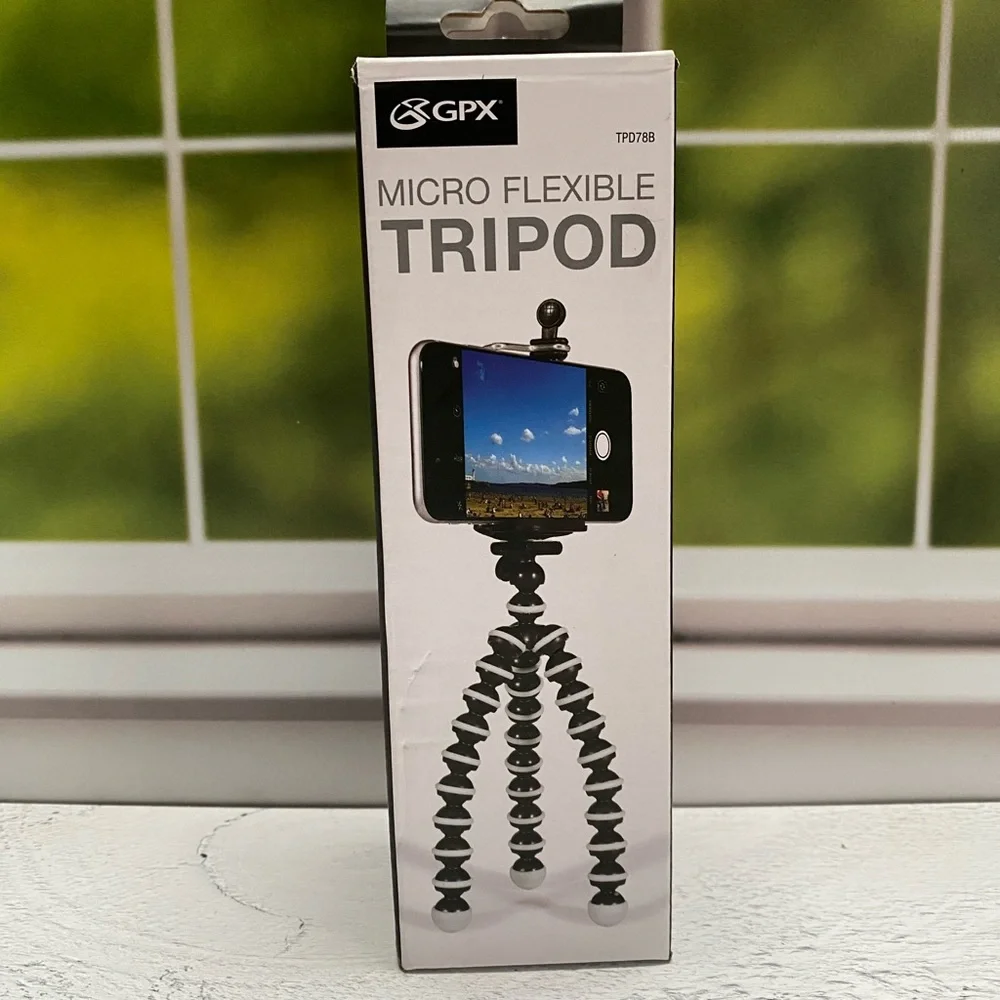 GPX Micro Flexible Tripod 6'